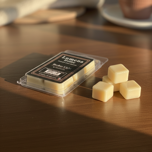 Harbor Light Wax Melts – Amber, Sandalwood & Sea Air