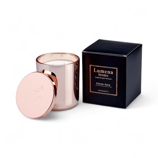 Citrus Aura – 14 oz Luxury Candle